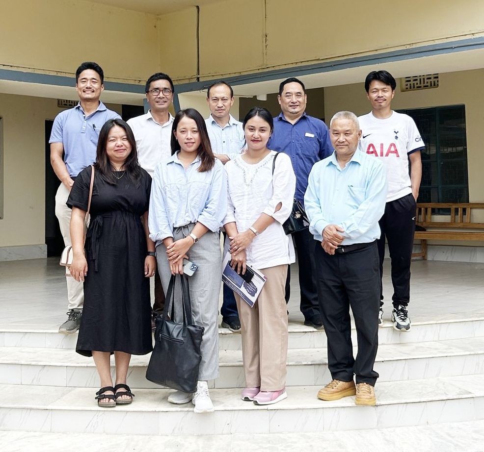 Nagaland CCA Forum members along with Clark Theological College Principal and faculty after a co-ordination meeting at CTC, Aolijen, Mokokchung on June 11.